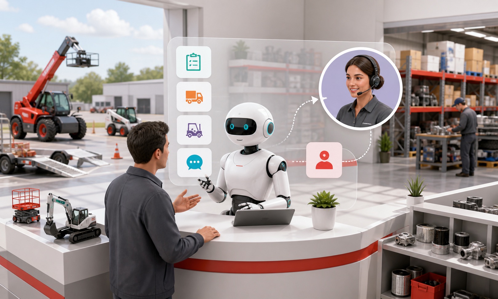AI Customer Service Agent for Industrial Businesses